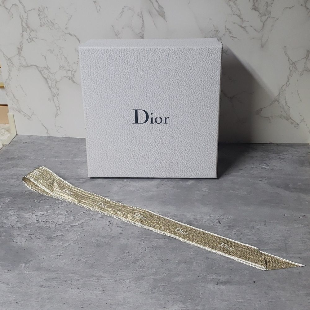 Dior gift box 🎁 with ribbon